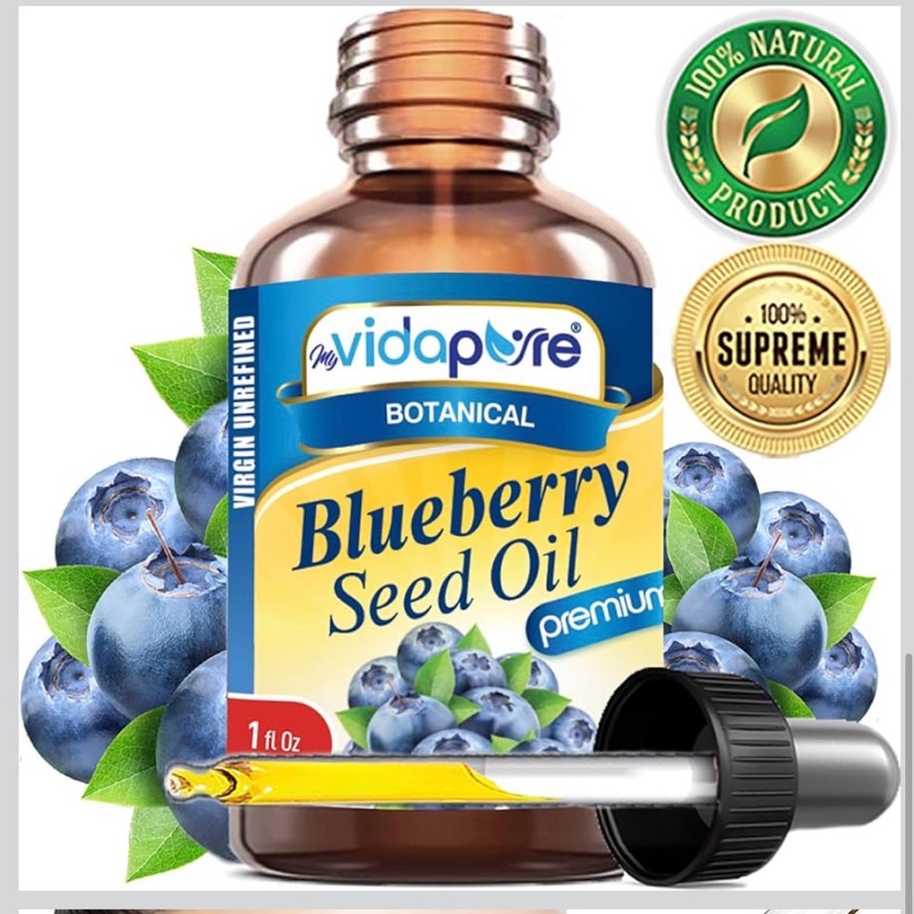 Blueberry Seed Oil - 1 fl oz | Nourishing Facial Oil - Picture 3 of 3